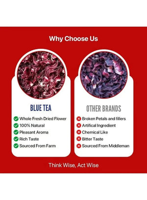 Blue Tea Hibiscus Herbal Tea - 250g