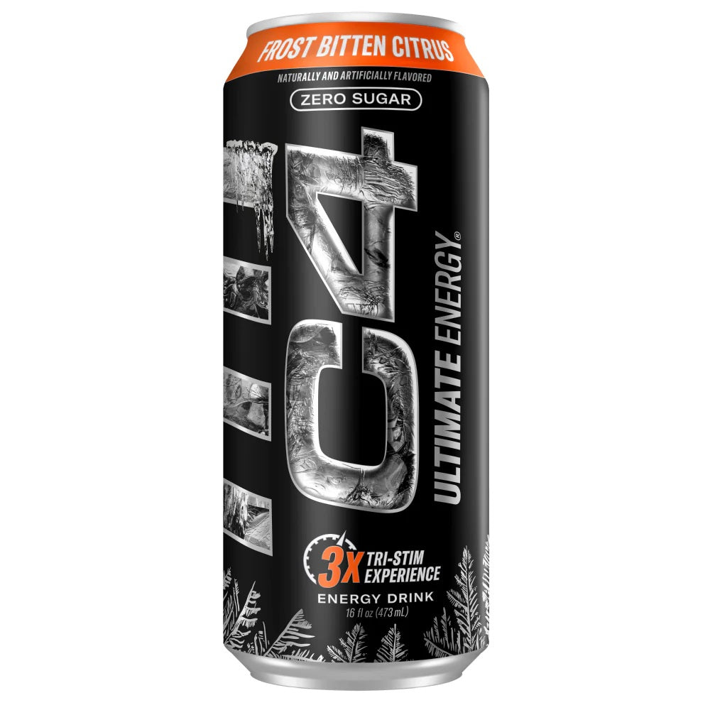 C4 Ultimate Energy Zero Sugar Frost Bitten Citrus 473ml