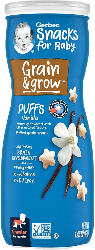 Gerber Puffs Vanilla 42 g