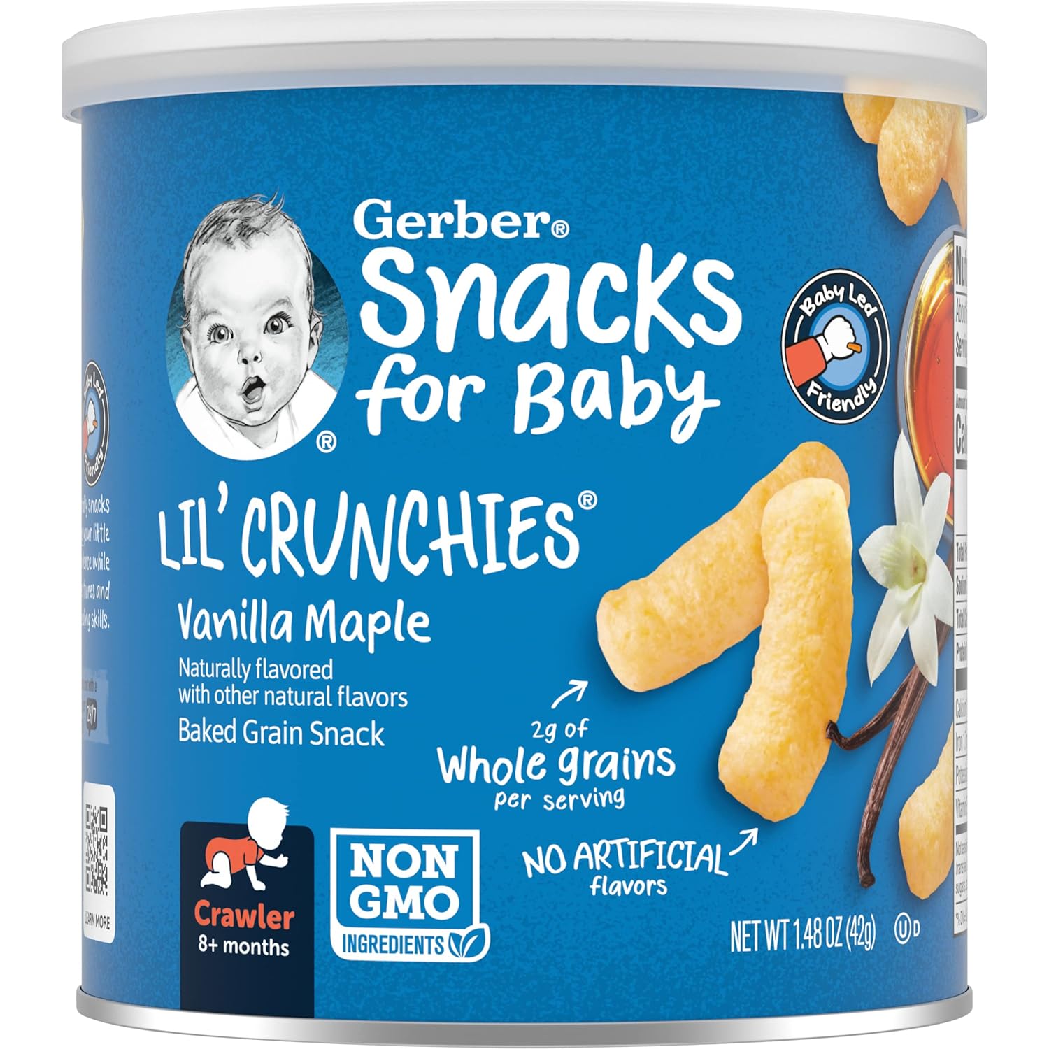 Gerber Lil Crunchies Vanilla Maple 42g