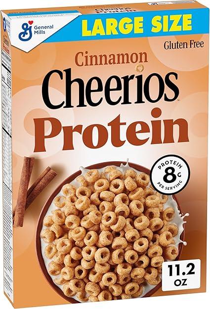 General Mills Cheerios Protein Cinnamon Ls 12/11.2 Oz