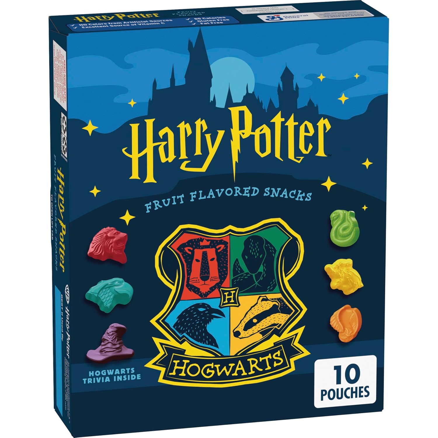 Betty Crocker Fruit Snacks Harry Potter 8OZ