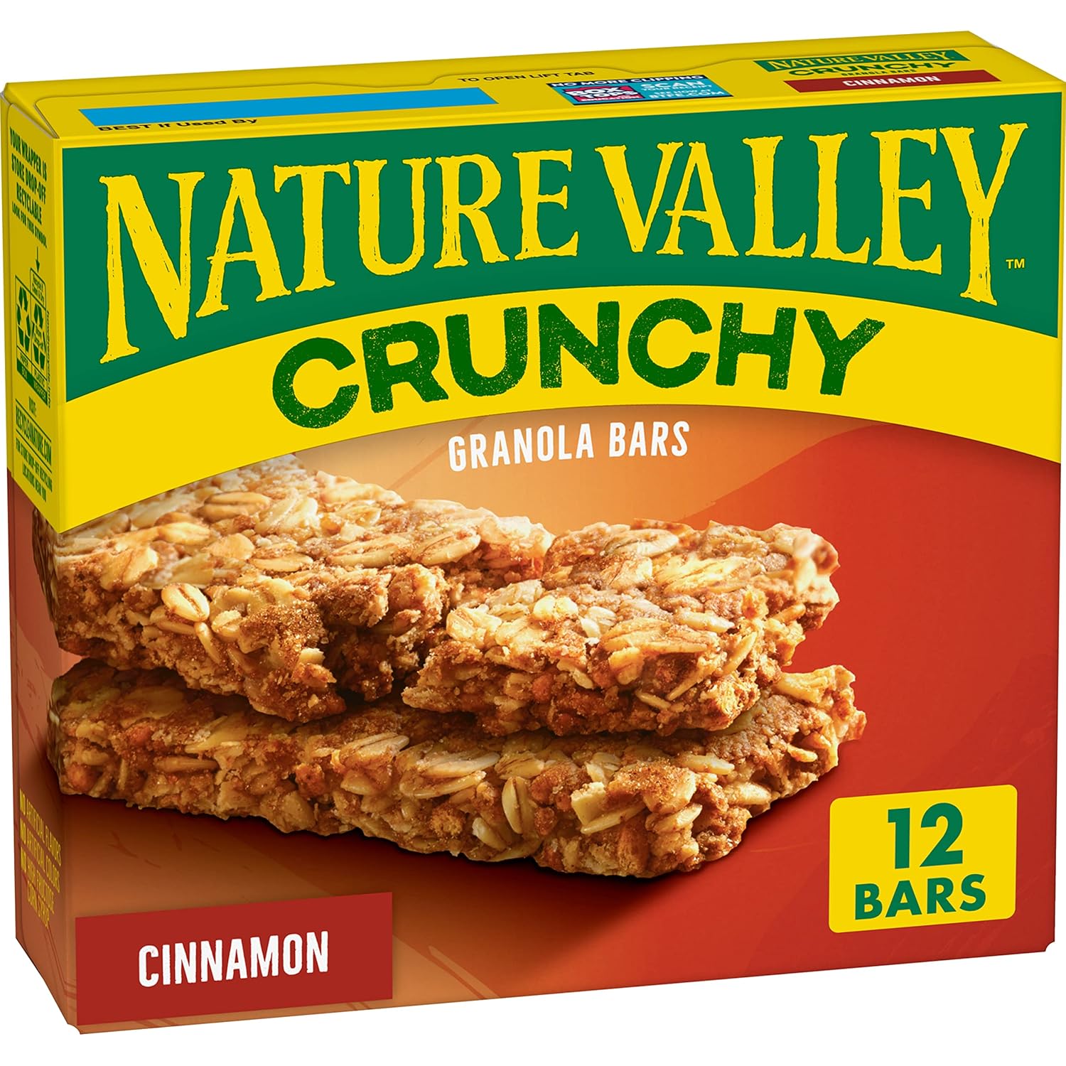 Nature Valley Crunchy Granola Bars, Cinnamon 12/8.94 OZ