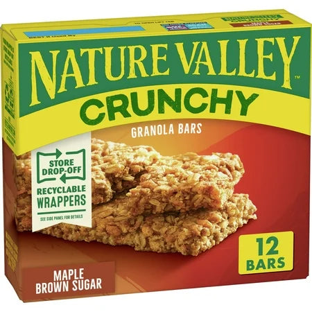 Nature Valley Crunchy Granola Bars, Maple Brown Sugar12/8.94 OZ
