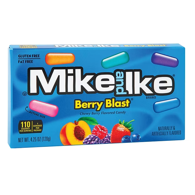 Mike and Ike Berry Blast 120g