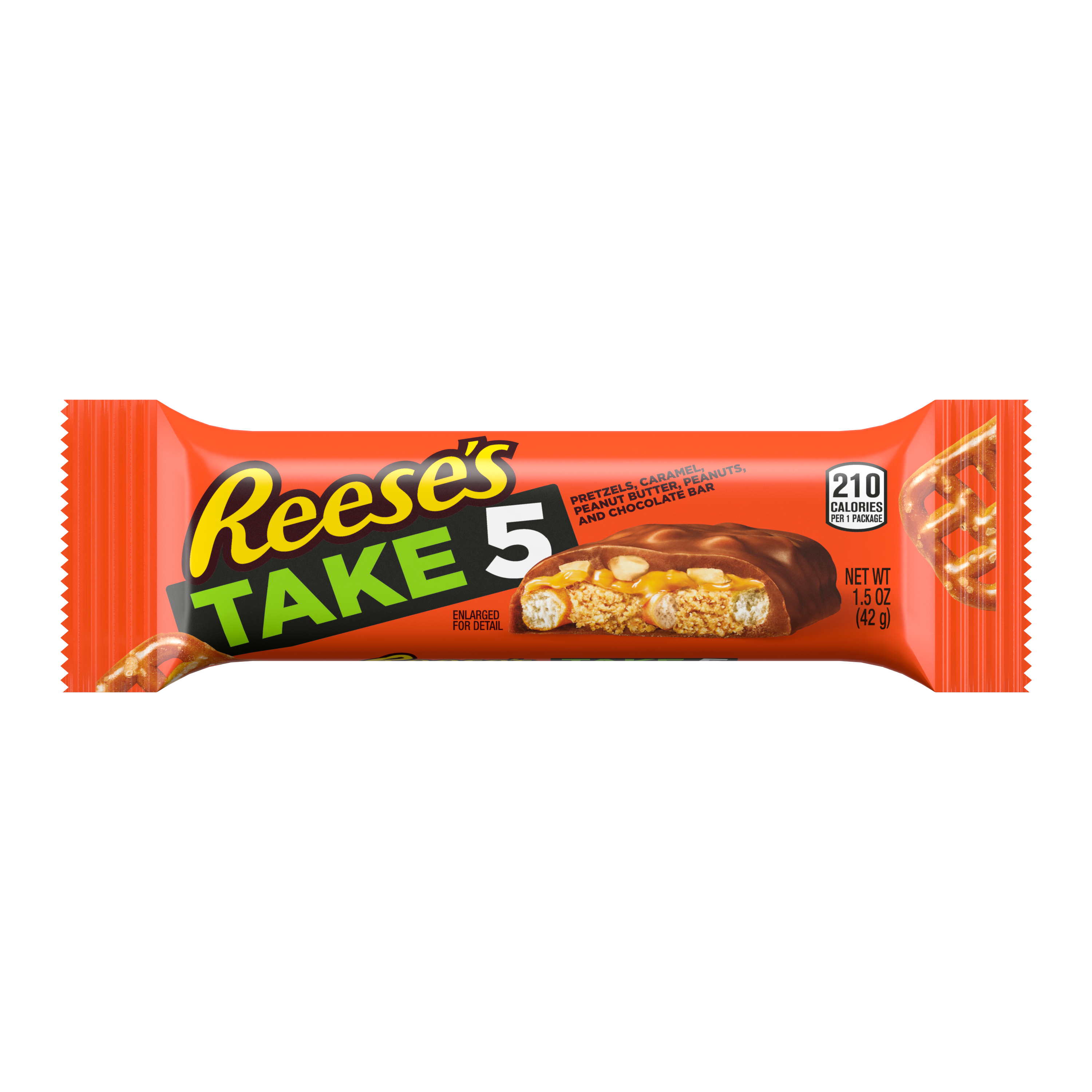 Reese's TAKE5 Chocolate Peanut Butter Candy Bar 42gm