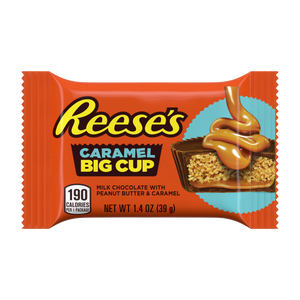 Reese's Big Cup Caramel Milk Chocolate Peanut Butter Cups,1.4 Oz (39gm)