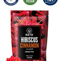 Blue Tea Hibiscus. Cinnamon Herbal Tea 100g