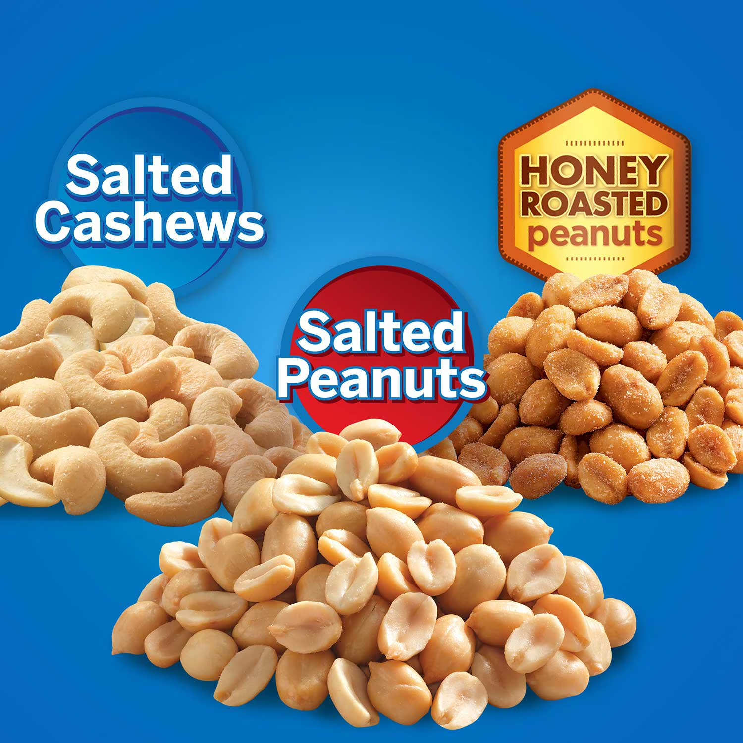 Planters Variety Pack Cashews & Peanuts, 49g (24 pk)
