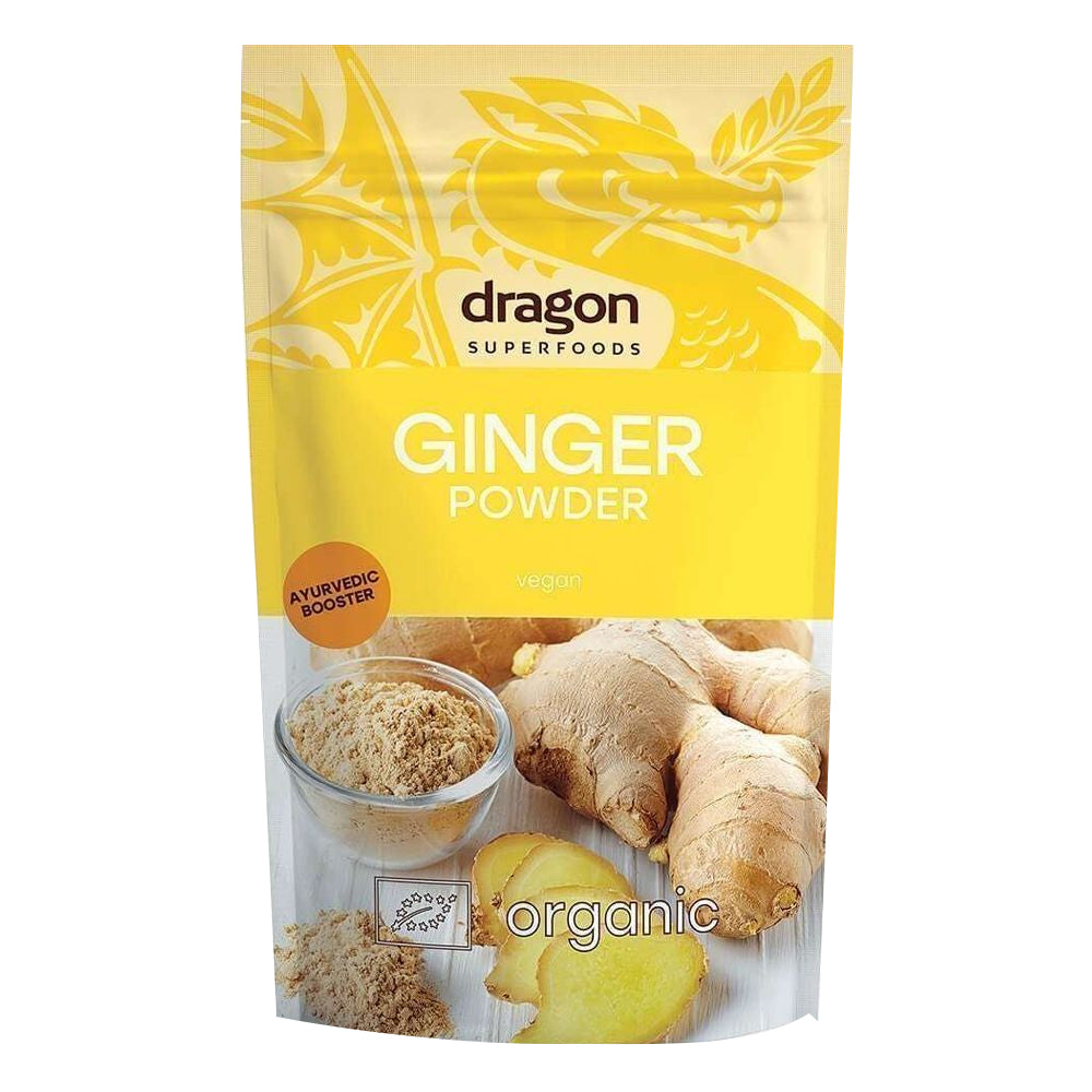 Dragon Superfoods Organic Ginger Powder Antioxidant Superfood 200g
