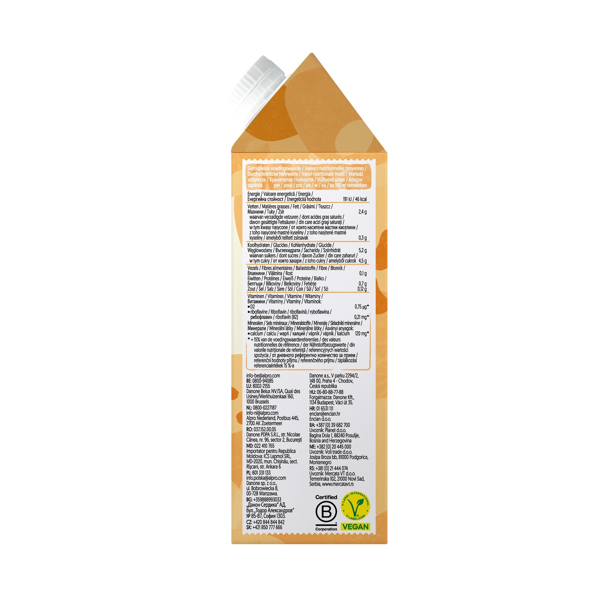 Alpro Barista Oat Vanilla 750ml Dual Pack, 100% Plant Based And Dairy Free, Suitable For Vegans, Naturally Free From Lactose, Rich In Nutrients