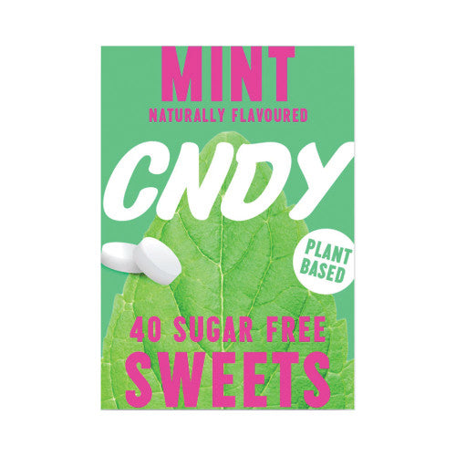 CNDY Sugar Free Tasty Sweets Mint Candy 7x40g