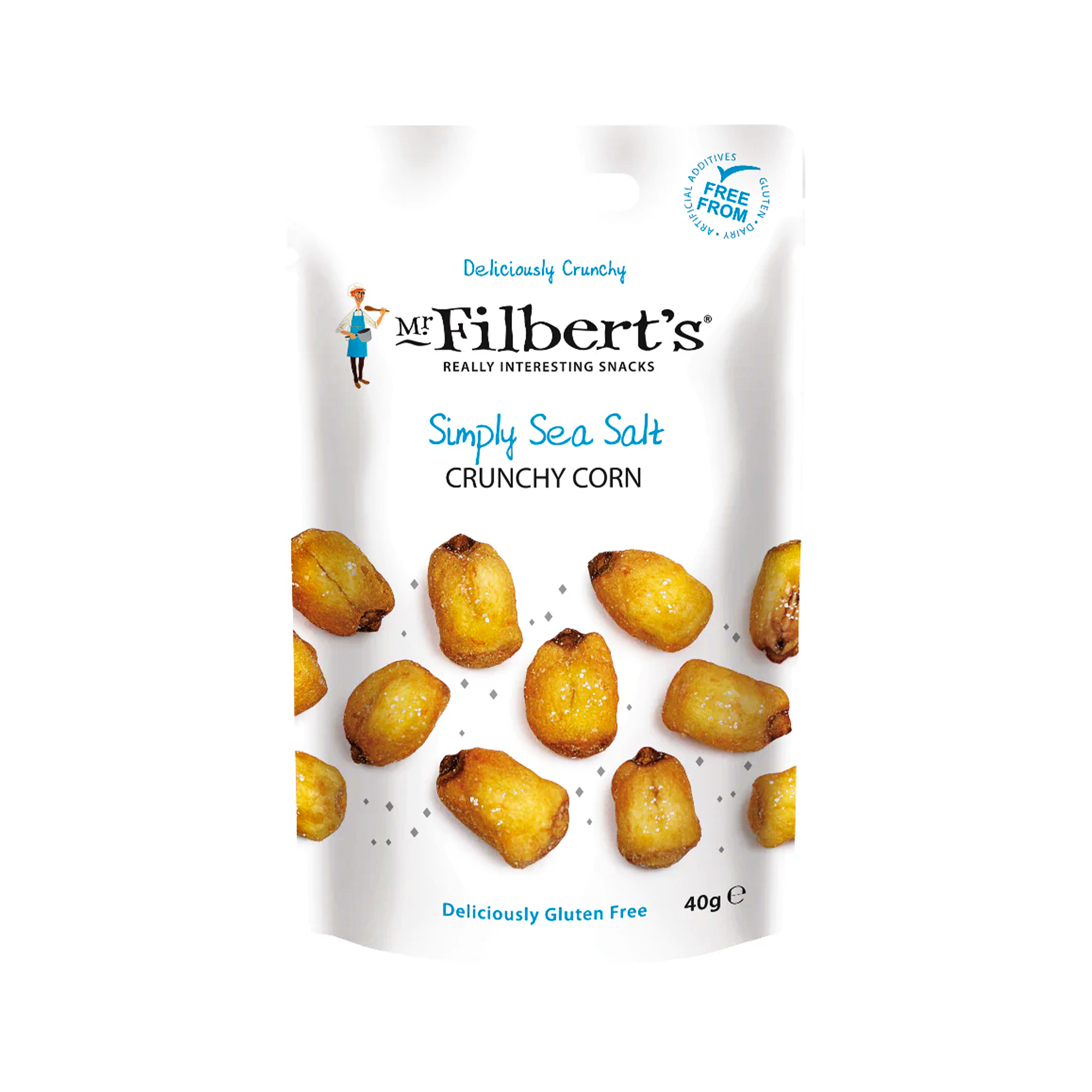Mr.Filbert Simply Sea Salt Crunchy Corn 40g