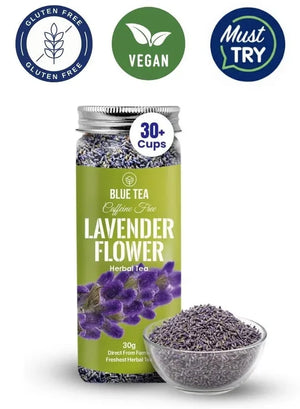 Blue Tea Lavender Herbal Tea 30g