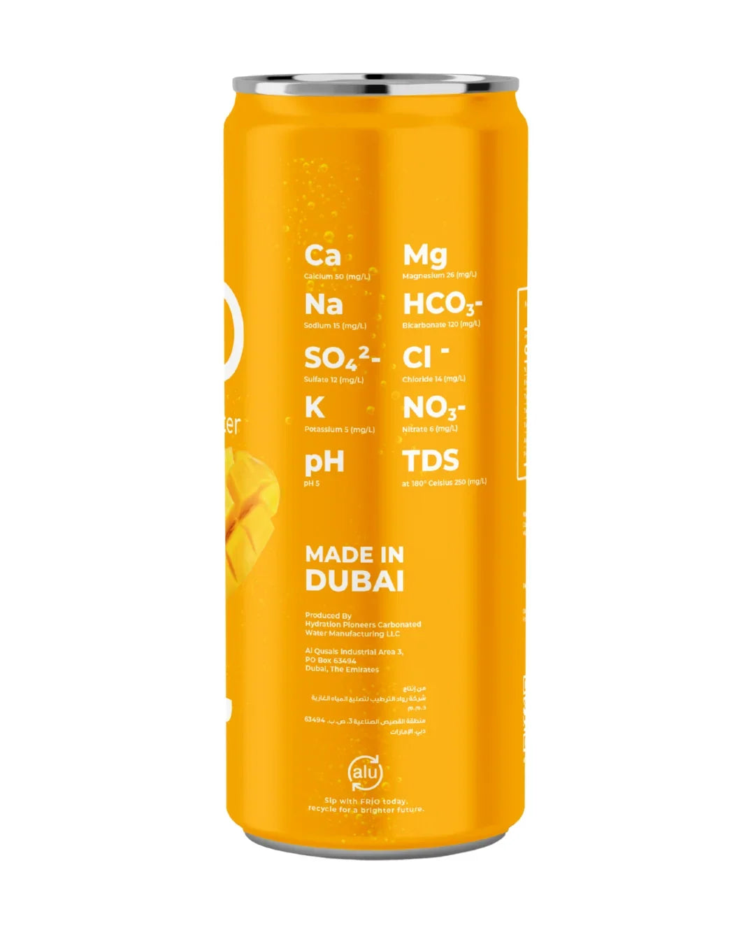 FRIO Natural Mango sparkling water-250ml