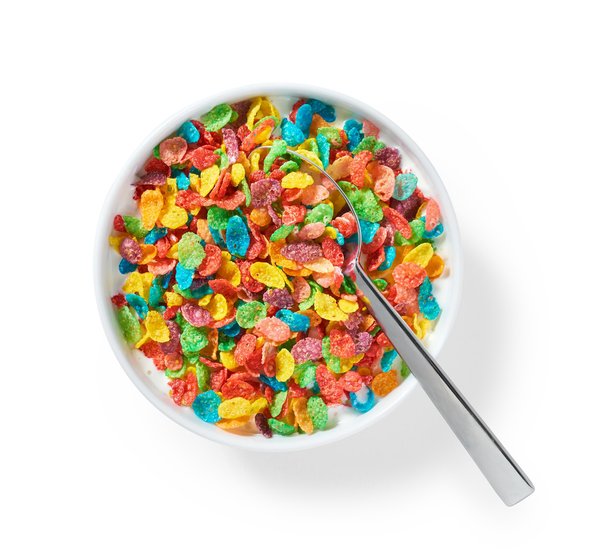 Post Fruity Pebbles Sweetened Rice Breakfast Cereal Gluten Free - 425gm