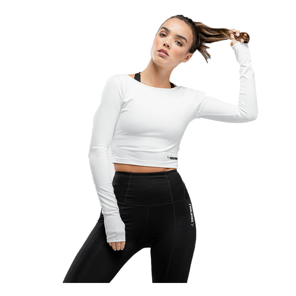 SQUATWOLF - Warrior Crop T-Shirt
