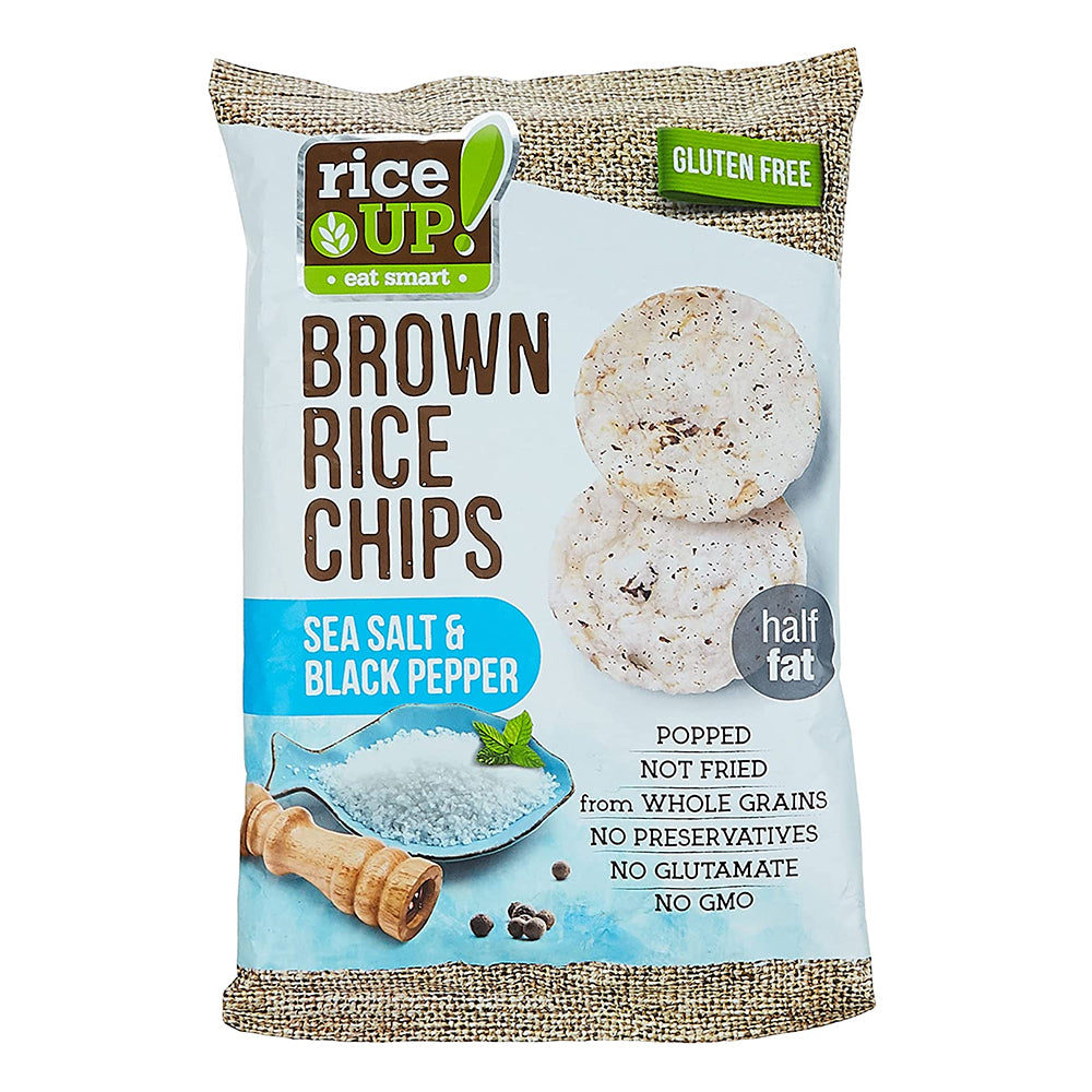 Rice Up Brown Rice Chips Gluten-Free Snack 60g