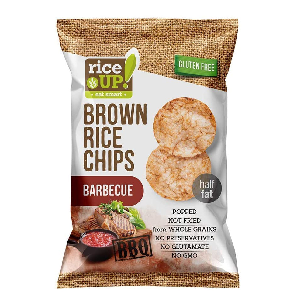Rice Up Brown Rice Chips Gluten-Free Snack 60g