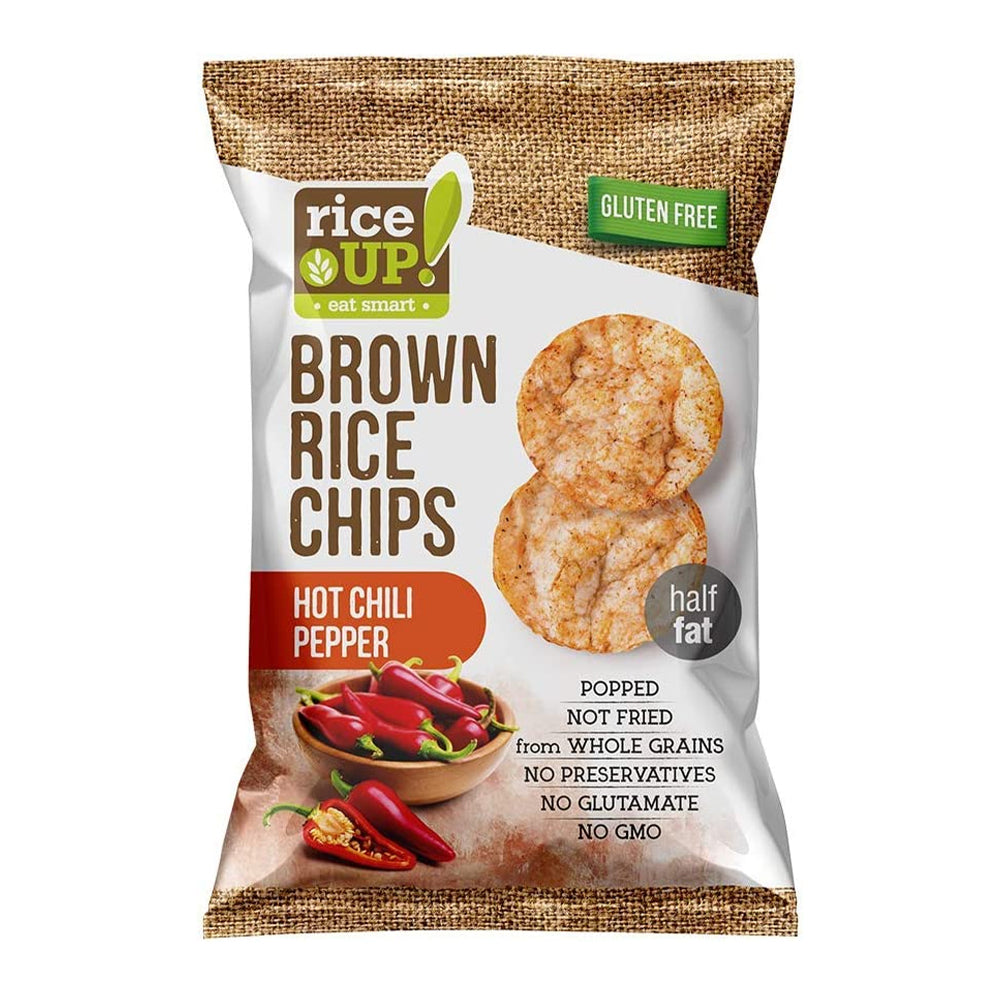 Rice Up Brown Rice Chips Gluten-Free Snack 60g