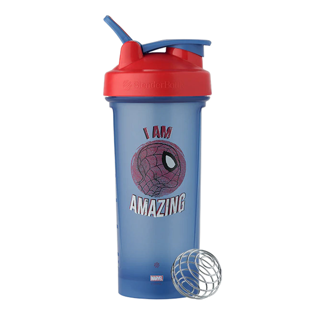 BlenderBottle Marvel - Classic V2- Spider-Man I Am Amazing Shaker Bottle