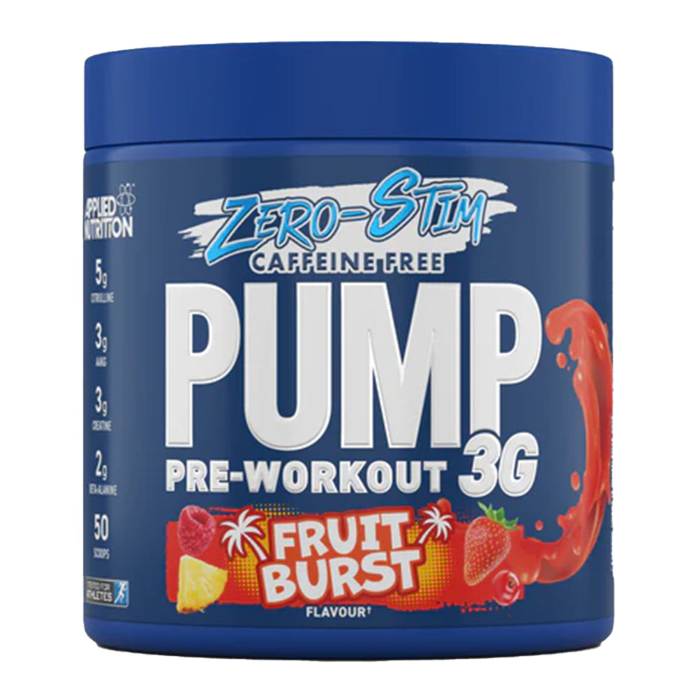 Applied Nutrition - Pump 3G Pre-Workout خالٍ من الكافيين