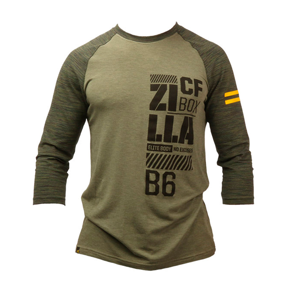 Zilla USA CF Box 3/4 Sleeve Shirt Activewear