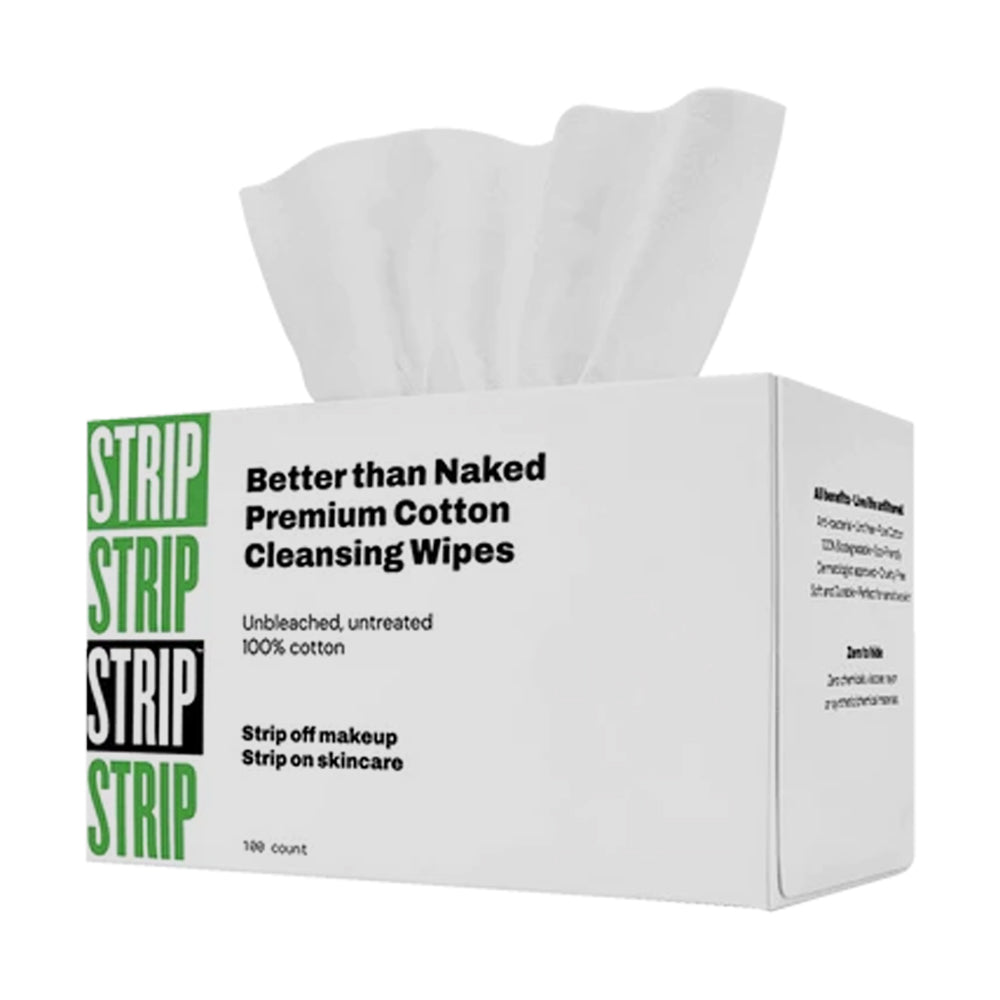 Strip Makeup - Premium Cotton Cleansing Wipes