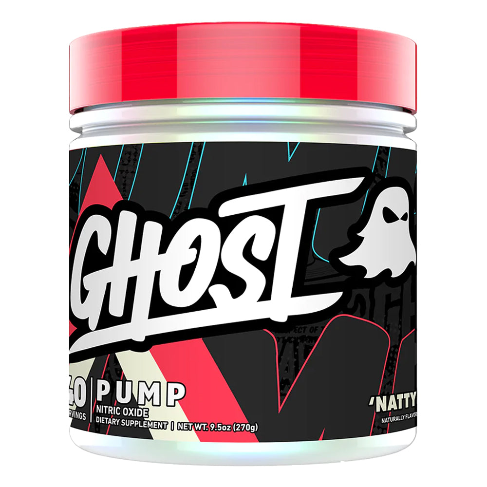 Ghost Pump V2 Nitric Oxide Pre-Workout Vegan Sugar-Free Gluten-Free 40 Servings
