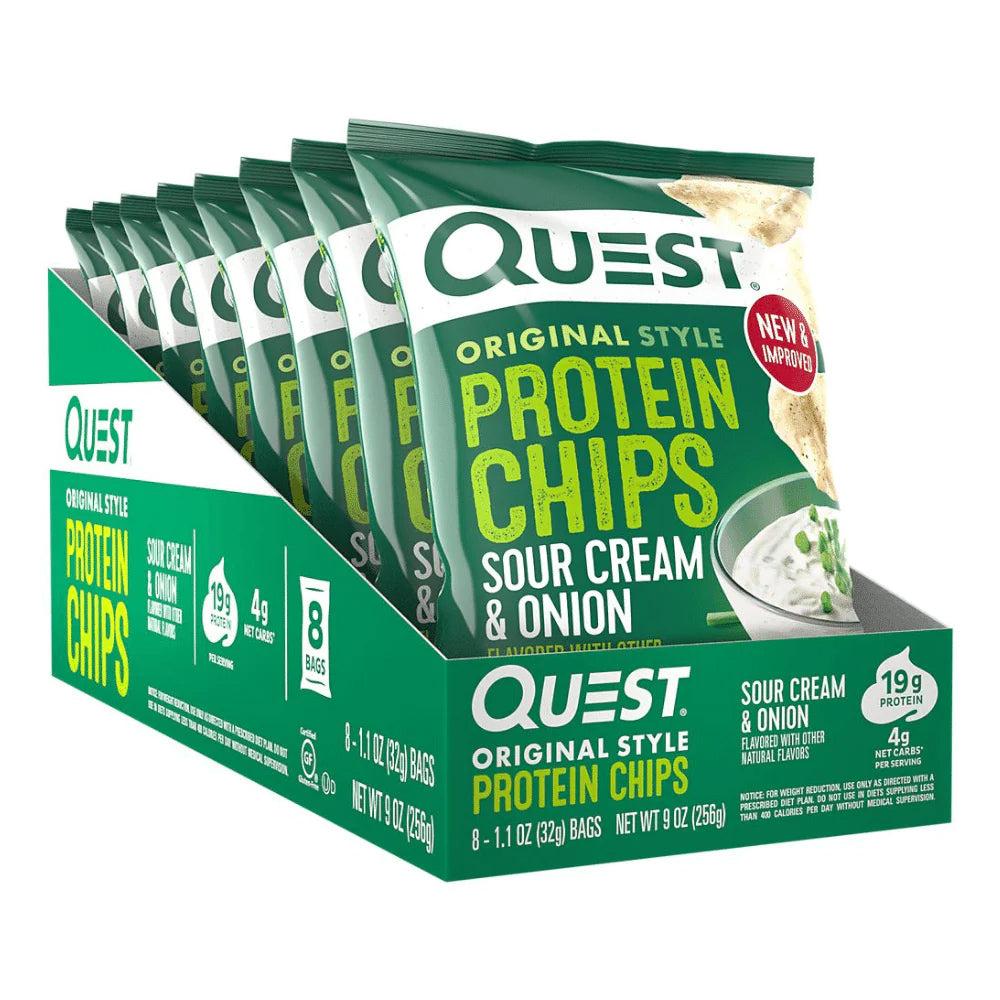Quest Nutrition - Original Style Protein Chips - Box Of 8
