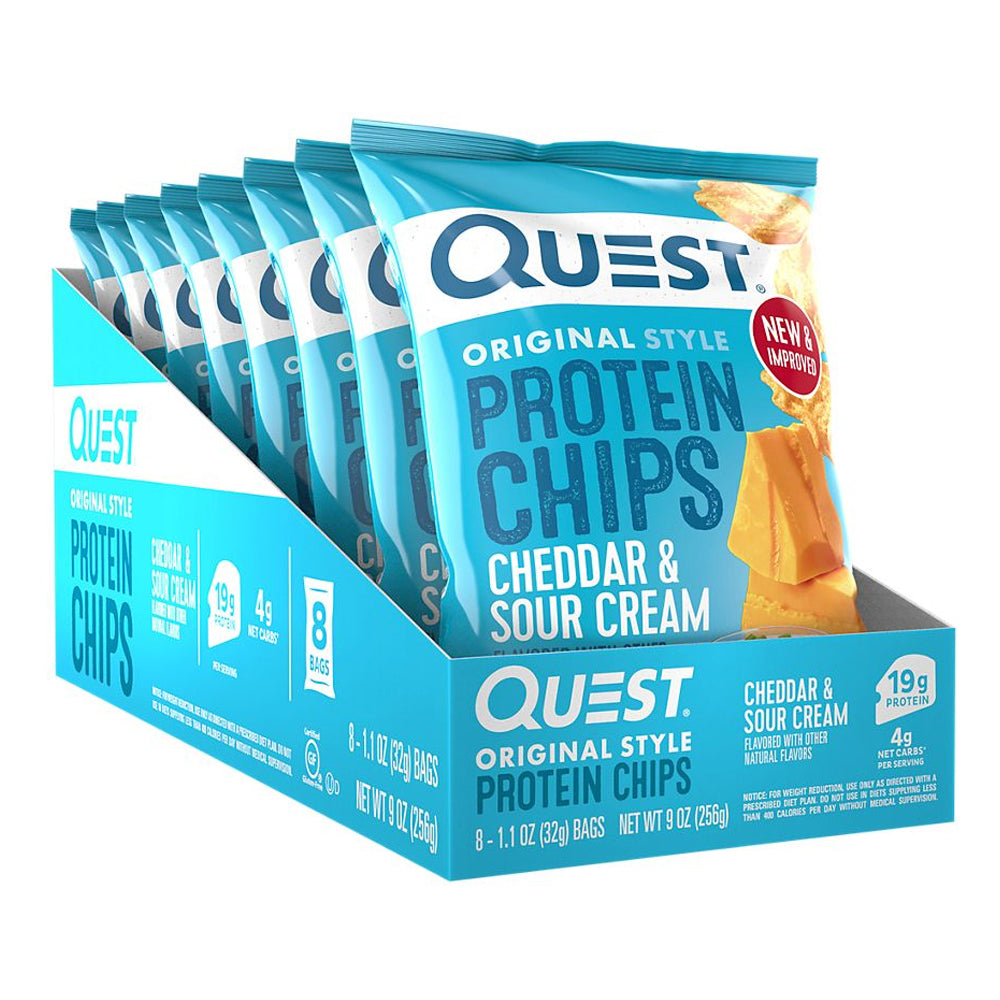 Quest Nutrition - Original Style Protein Chips - Box Of 8