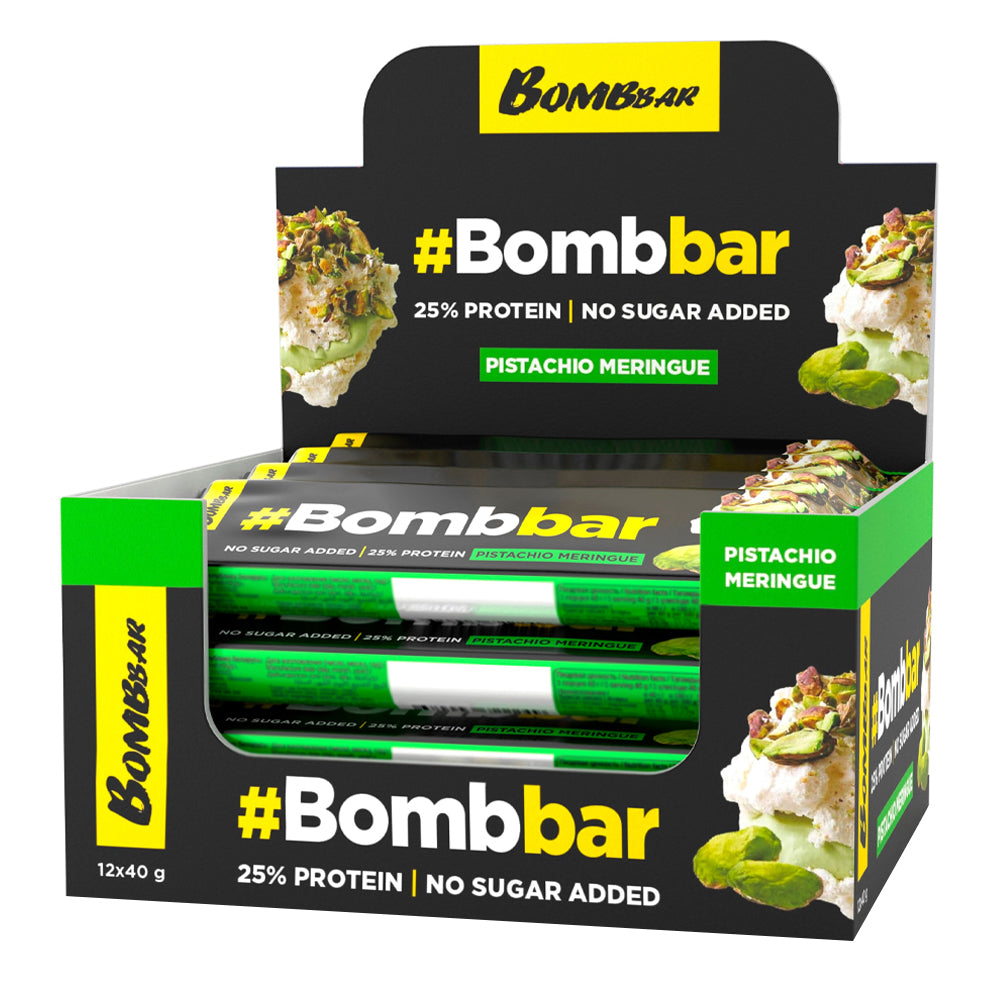 BombBar - Chocolate Covered Protein Bar - Box of 12