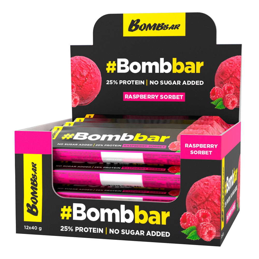 BombBar - Chocolate Covered Protein Bar - Box of 12