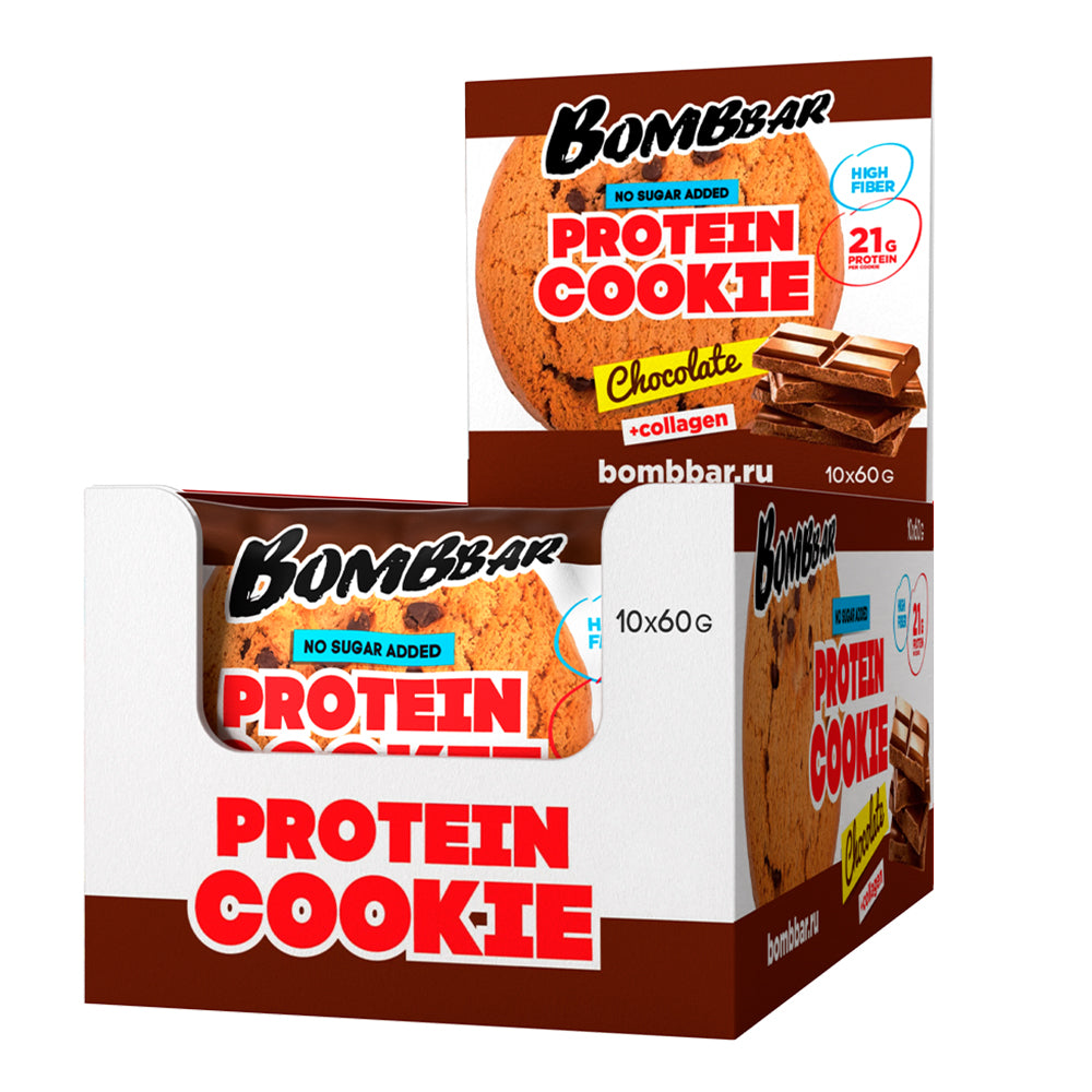 BombBar - Protein Cookies + Collagen - Box of 10