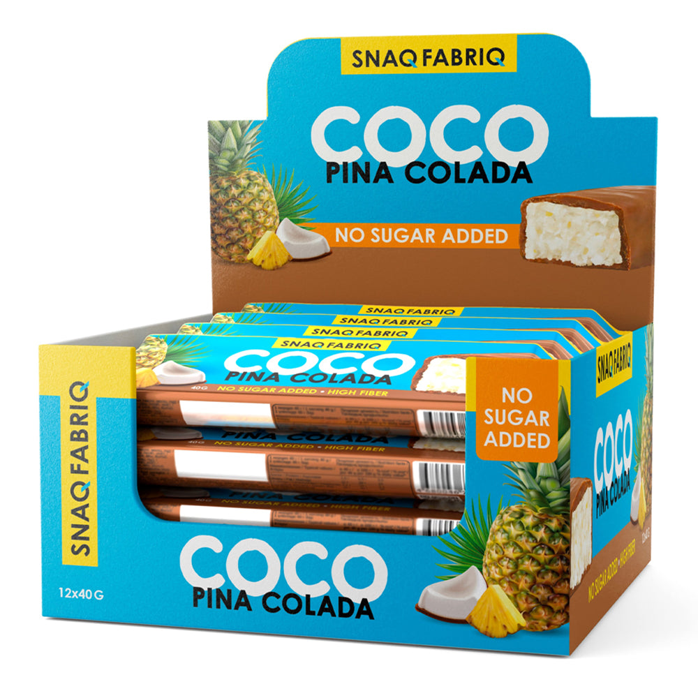 SnaQ FabriQ - Coco Bar - Box of 12