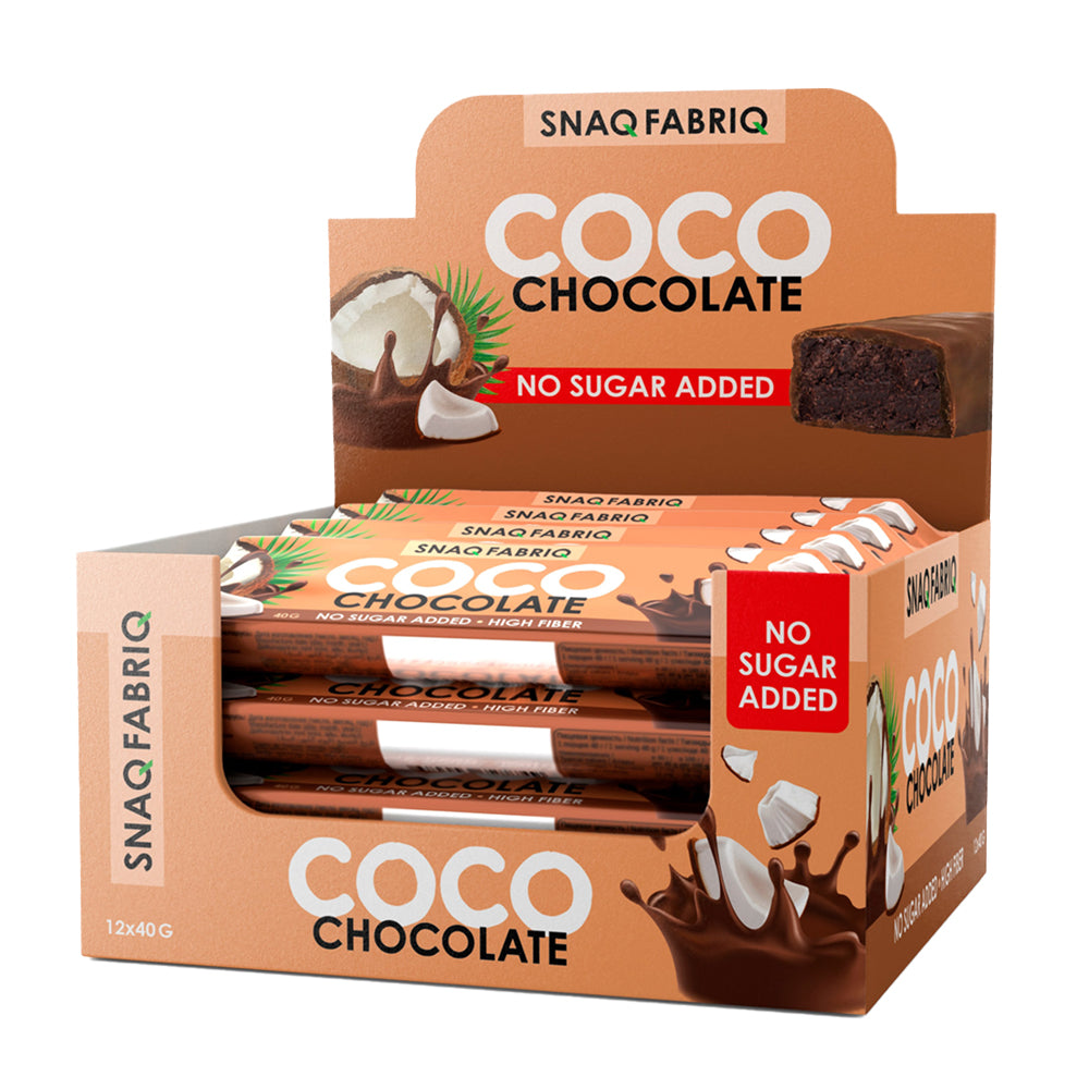 SnaQ FabriQ - Coco Bar - Box of 12