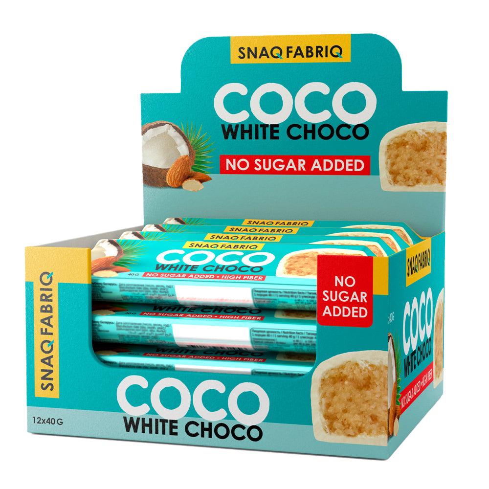 SnaQ FabriQ - Coco Bar - Box of 12