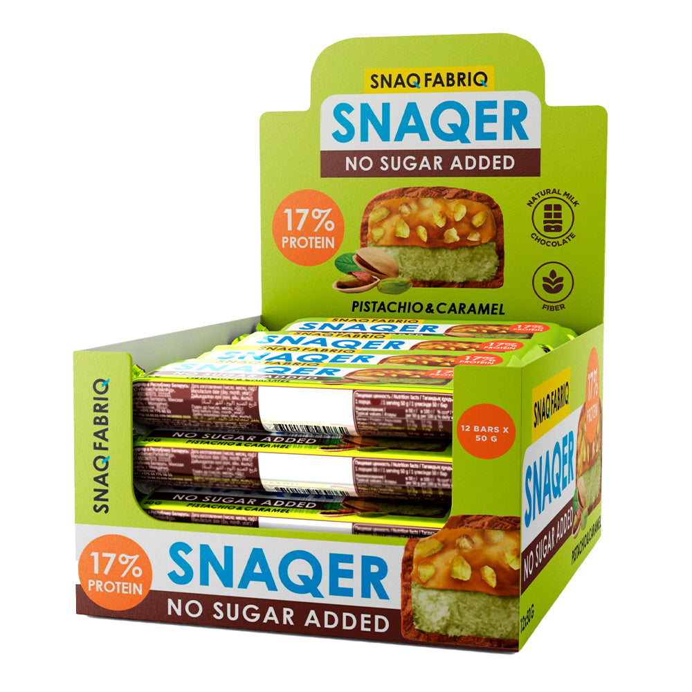 SnaQ FabriQ - SNAQER Bar - Box of 12