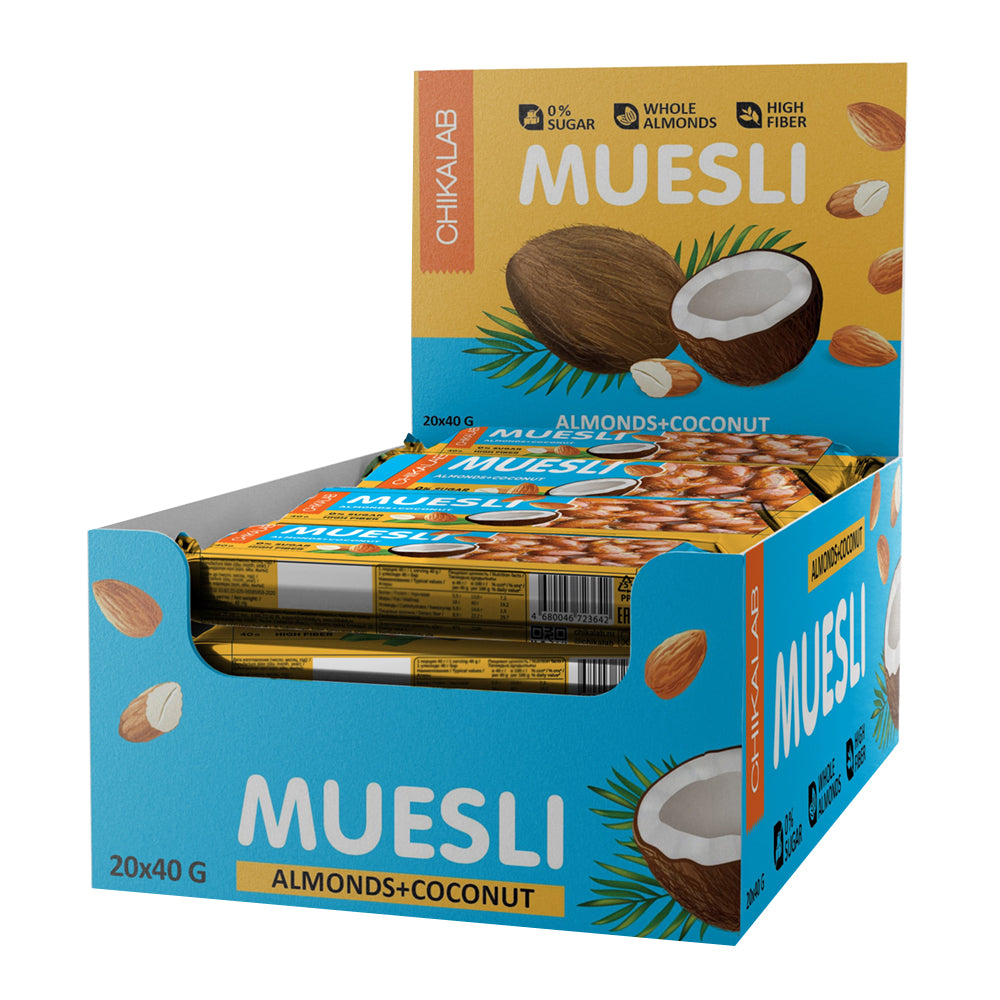 Chikalab - Muesli Bar - Box of 12