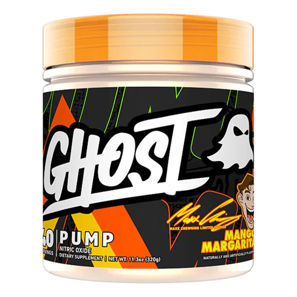 Ghost Pump V2 Nitric Oxide Pre-Workout Vegan Sugar-Free Gluten-Free 40 Servings