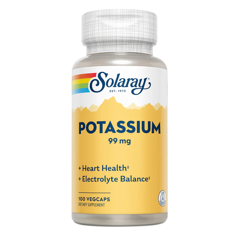 Solaray - Potassium 99mg