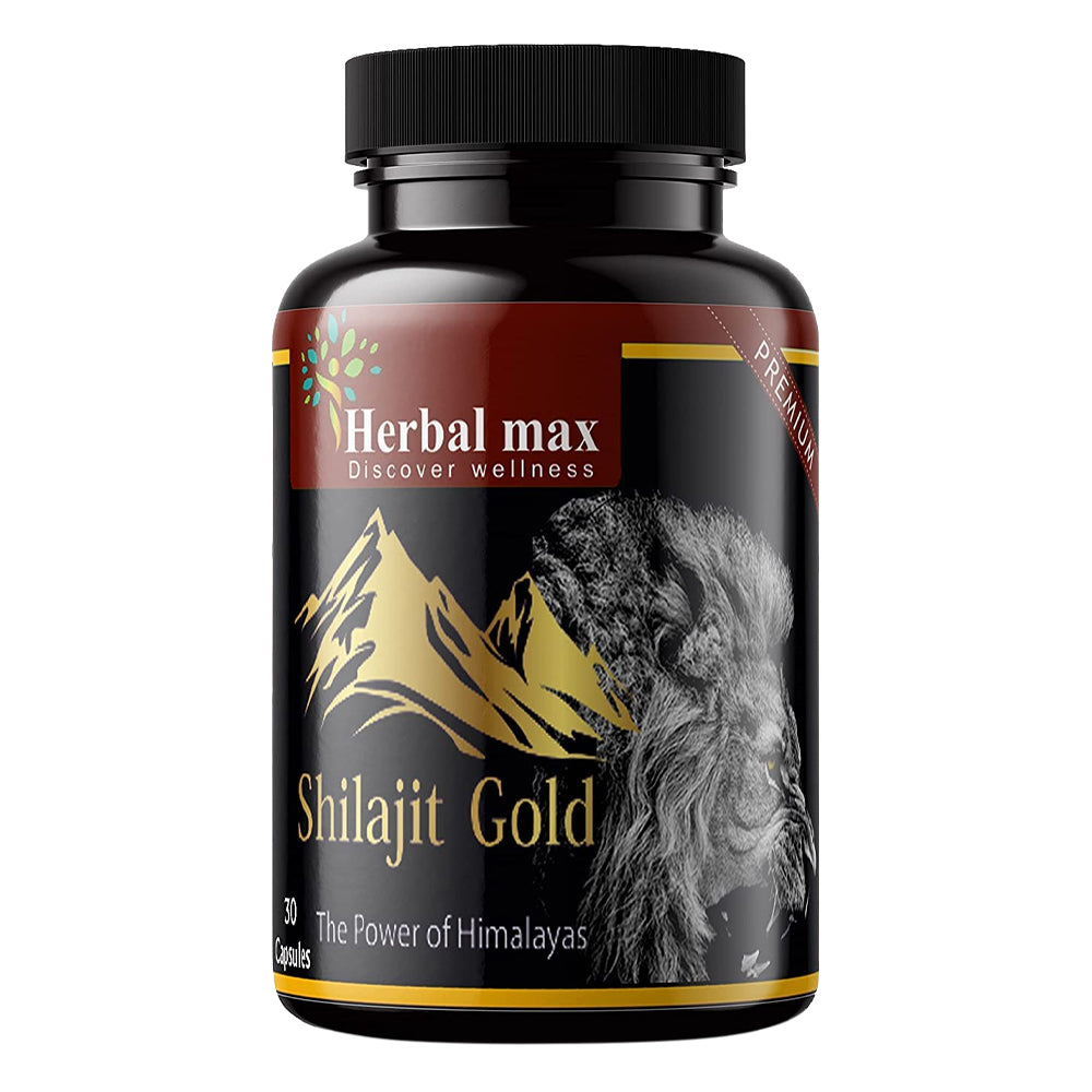Herbal max – Shilajit Gold Capsules – Sport Supplements online UAE