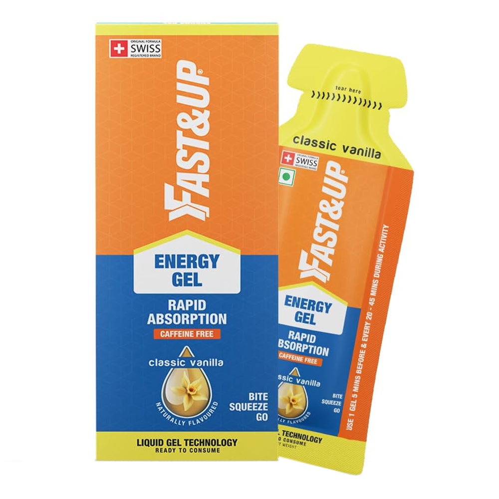 Fast&Up - Energy Gels Instant Energy - Caffeine Free