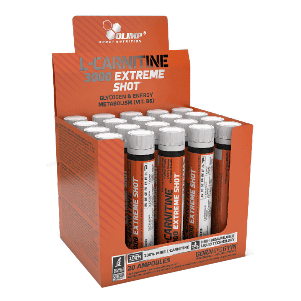 Olimp Sport Nutrition - L-Carnitine 3000 Extreme Shot - Box of 20