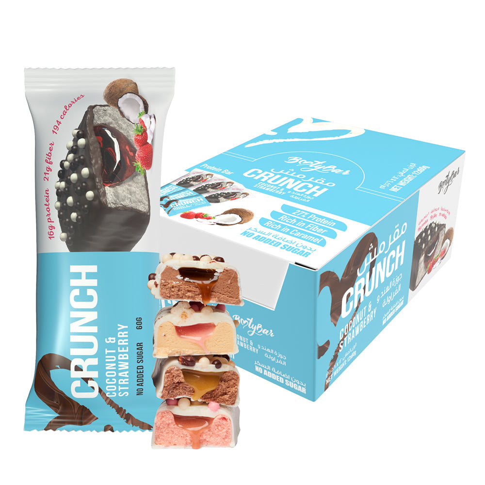 BootyBar - Crunch Protein Bar - Box of 12