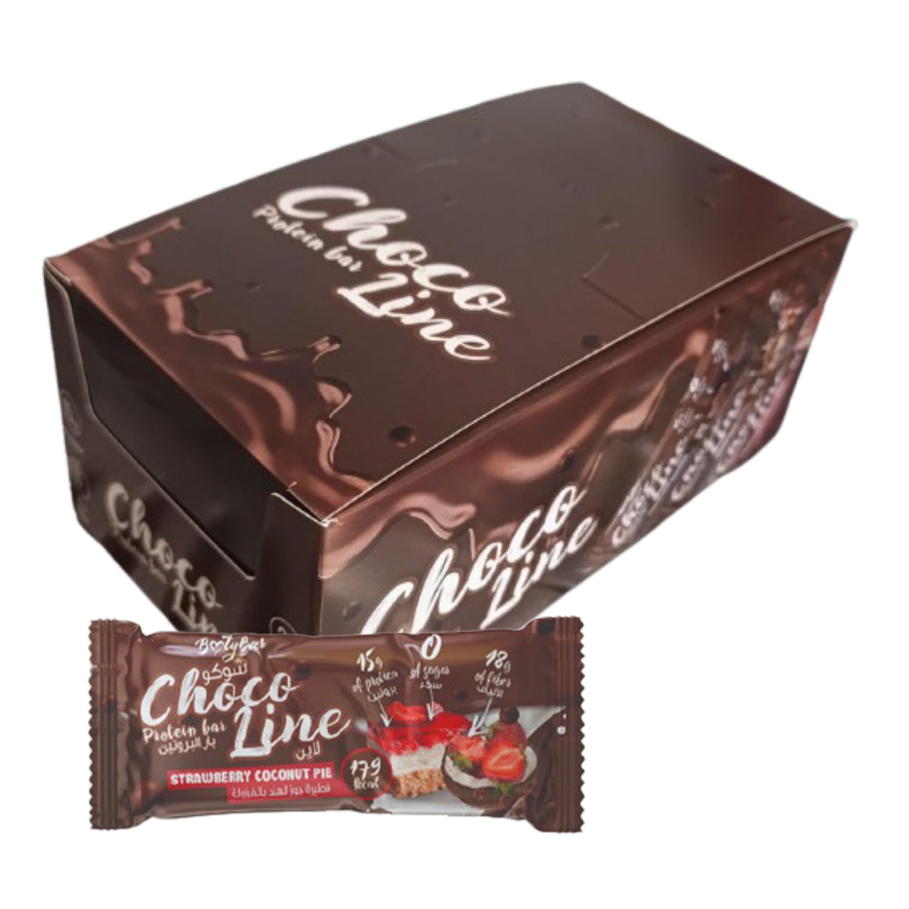 BootyBar - Choco Line Protein Bar - Box of 20