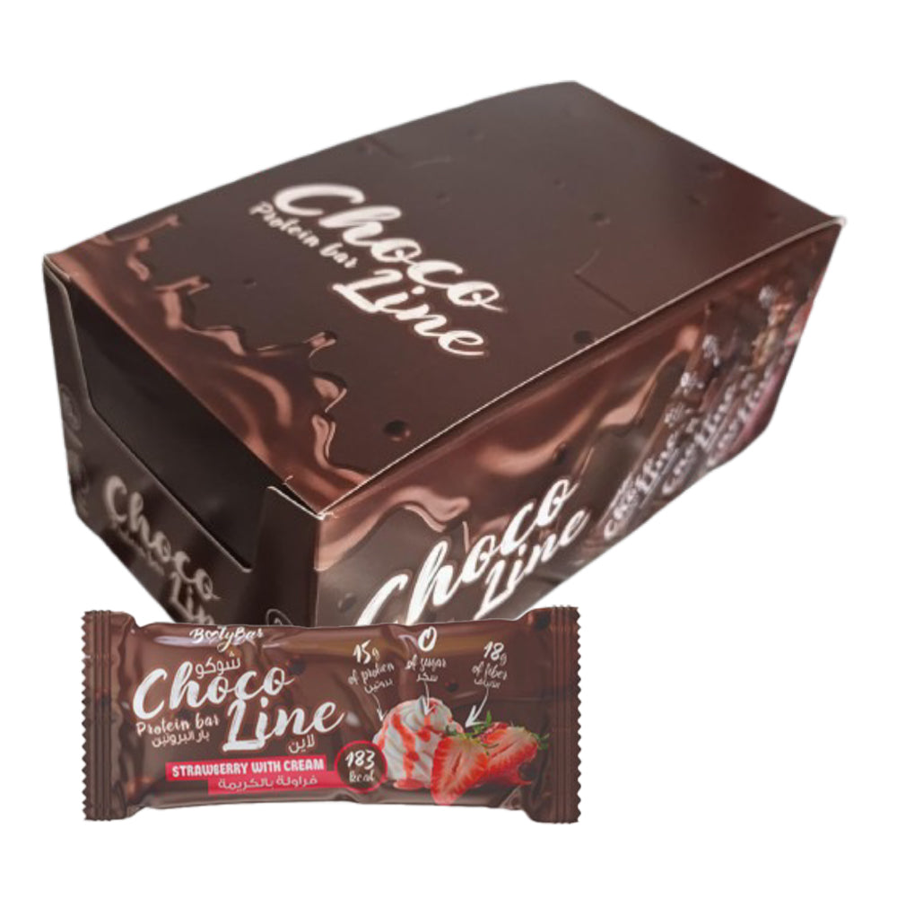 BootyBar - Choco Line Protein Bar - Box of 20