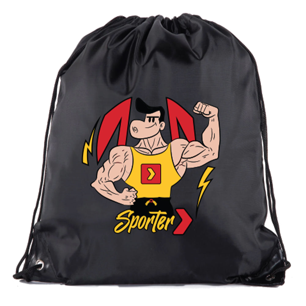 Sporter Premium Drawstring Bag Gym Bag