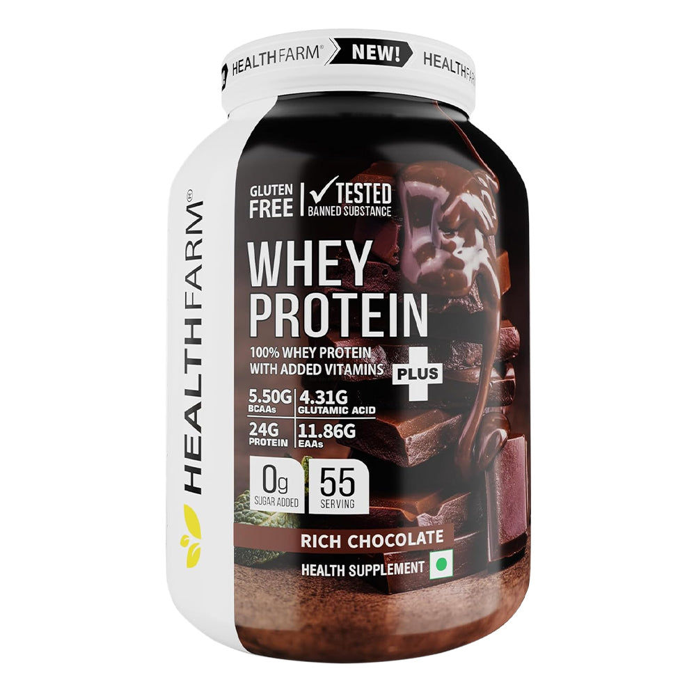 HealthFarm Nutrition - Whey Protein Plus Vitamins