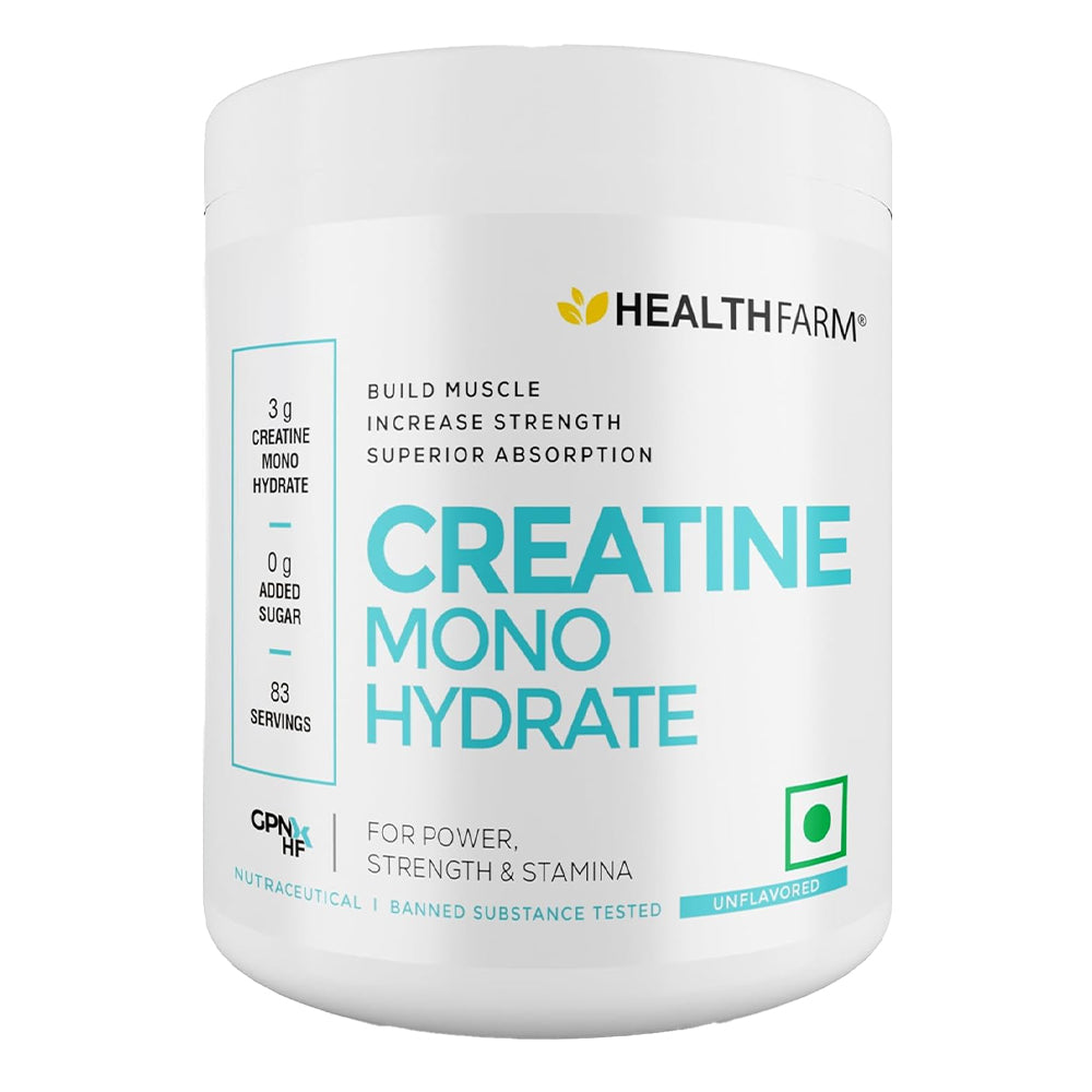 HealthFarm Nutrition - Creatine Monohydrate Powder